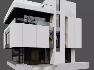 MODERN HOUSE NO46 A 3D model