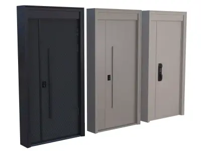 interior door 15 3D model purchase