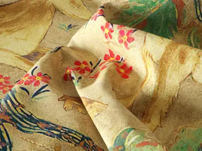 Velvet Zoffany Arden 4k PBR Texture