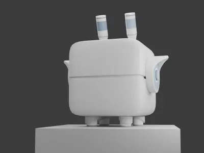mine robot 3D model