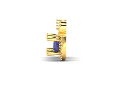 Women Earring 3dm stl fbx obj Render Details 3D print model