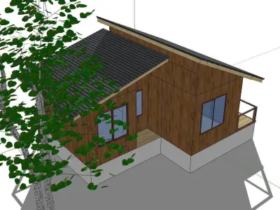 Creative Design-Holiday Cabin-074 3D model