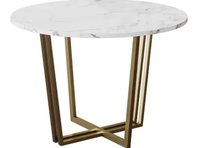 DINING TABLE BEL 3D model