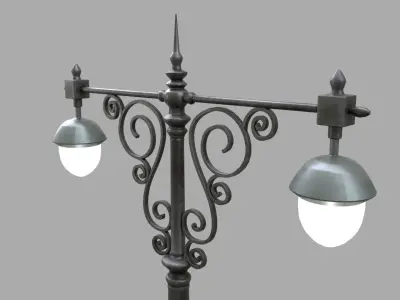 Street lamp 3D model