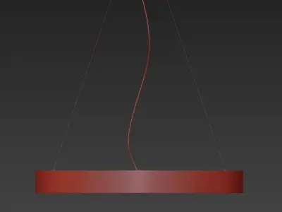 KYCLOS circular led pendant light 3D model