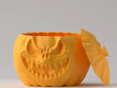 Jack-o-lantern Pack IV 3D print model