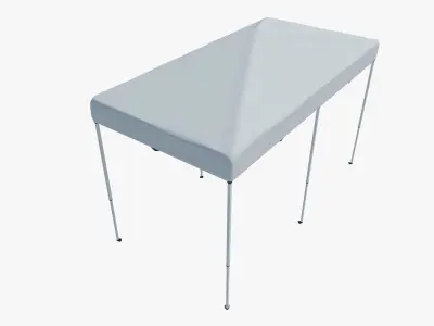 Event Tent 4x8 3D model