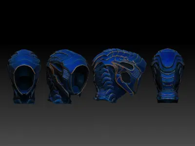 Lost in space Robot head 3D model