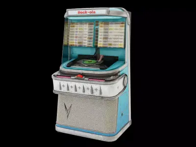 Juke Box 3D model