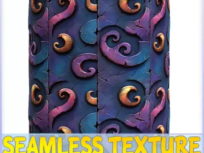 Stylized Wall Seamless Texture Texture 109