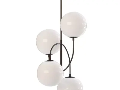 Moonglow Chandelier 3D model