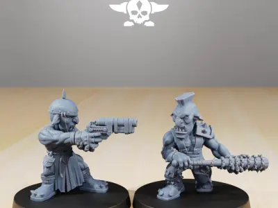 Orkaz Goblins 3D print model