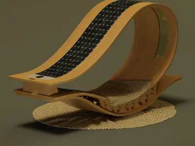 Rocking chair 3D model