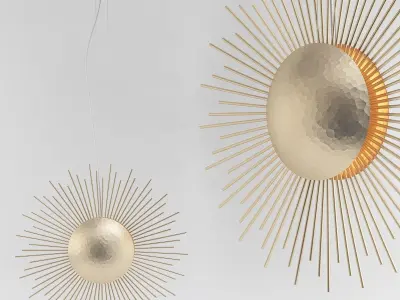 SUN chandelier 3D model
