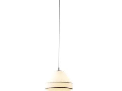 Solara Linen Pendant Lamps 3D model