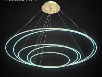 TOCCATA tocata led pendant light 3D model