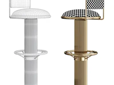 CHUCK Low-poly 3D model