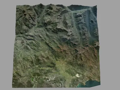 Yellowstone National Park 3D model