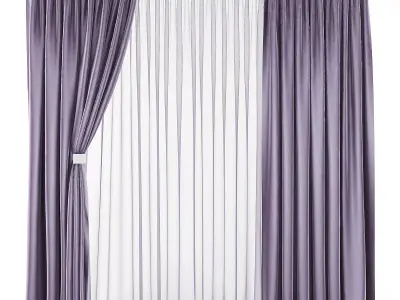Curtain 3D model 70 3D model