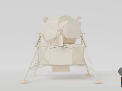 Lunar Module - Apollo 3D model