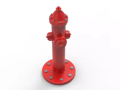 FIRE HYDRANT 3D model 22