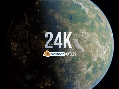  Planet Tveta 24K 3D model