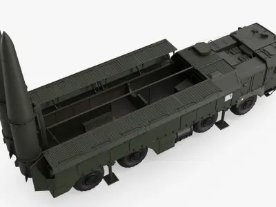  Armored Rocket Carrier In Attack Mode 