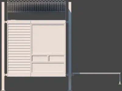 Archviz - Cabin 02 3D model