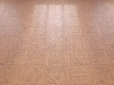Parquet - Laminate - Wooden floor Low-poly 3D model 15