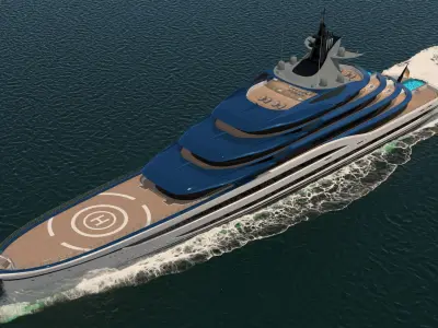  Deep Blue Yacht Dynamic Simulation 