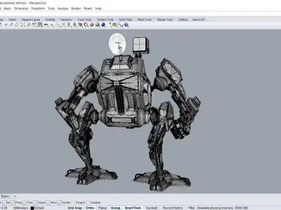 Robot N01 3D model