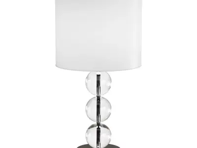 TABLE LAMP WHITE PLAFOND 3D model
