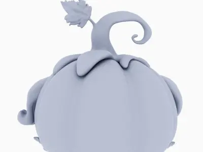 HALLOWEEN SCARY PUMPKIN 3D print model