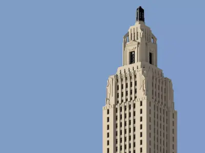Louisiana State Capitol 3D print model