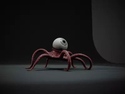 Alien T ocellus alien earth 3D print model