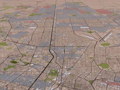 Riyadh City 3D model