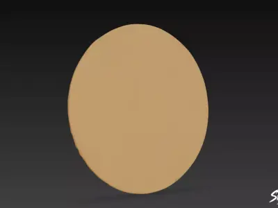 The Ballplayer Relief of Chichen Itz Low-poly 3D model