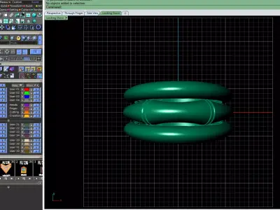 Luxury gold ring 3D print model