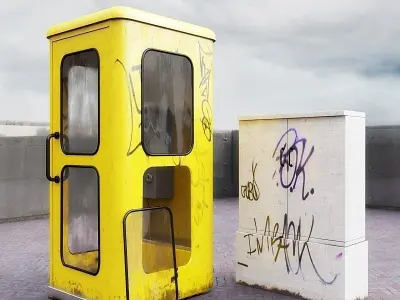 street elements 18 am162 3D model