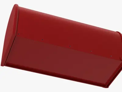US Style Letterbox 3D model
