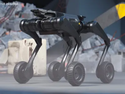  Lynx Terrain Robot Black 