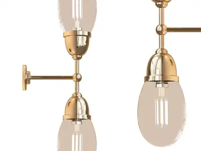 Wall light 2 3D model get