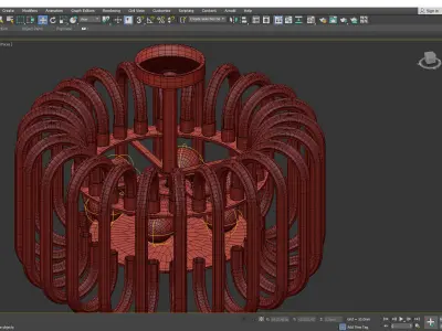 AILIN chandelier Low-poly 3D model