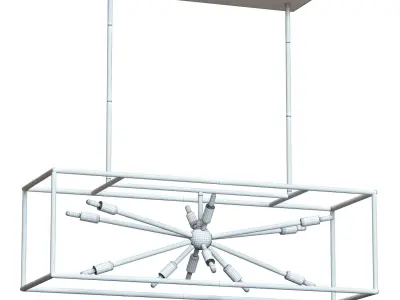 Crate and Barrel - Jaxon Chandelier 3D model