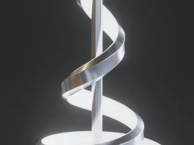 Modern Lamp Free 3D model
