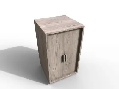 Pack 2 Modern Furniture 3D Model Low-poly 3D model purchase