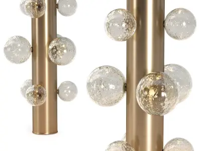 Pair of table Lamp by LA Studio  3D model