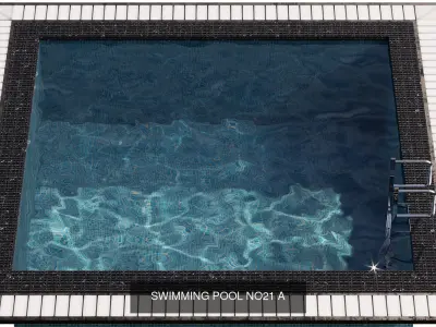 SWIMMING POOL COLECTIONN NO A 3D Model Pack