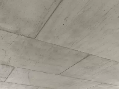 Monolithic Concrete Ceiling - slab joints 05 Texture