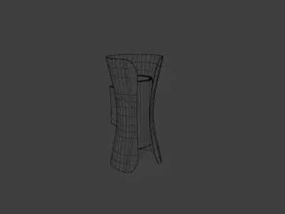 Modern Wall Light 3D model purchase